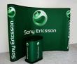 Pop-up přenosná prezentační stěna pro firmu Sony Ericsson